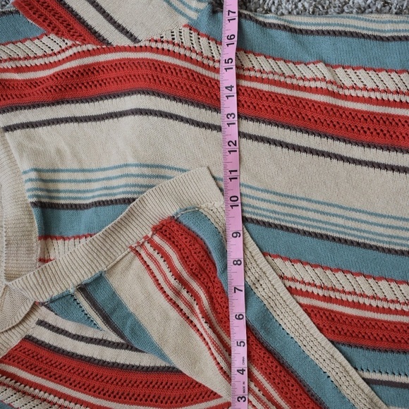 Hayden los Angles Aztec Fringe boho sweater size S - Picture 7 of 9